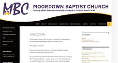 Desktop Screenshot of moordownbaptist.org